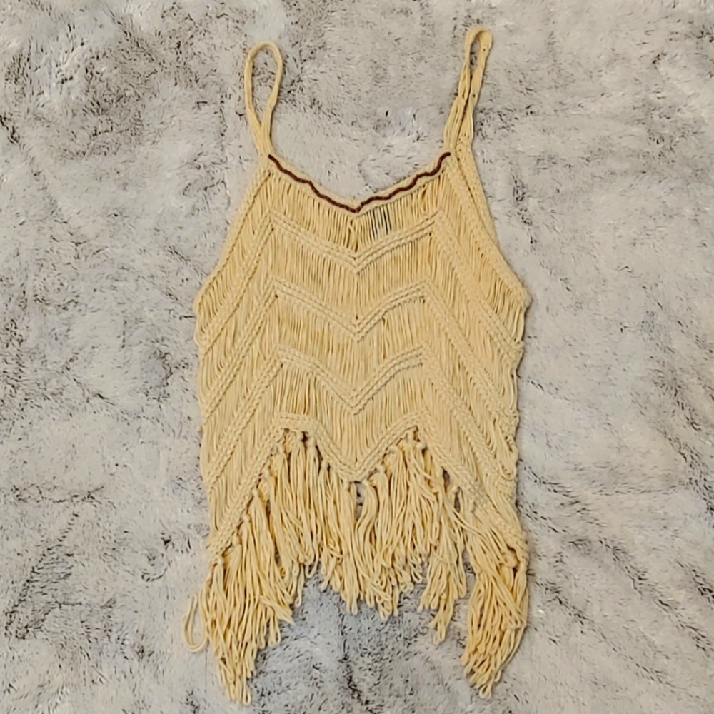 Windsor Crochet/Woven Top